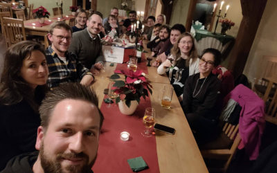 Christmas dinner with secret santa