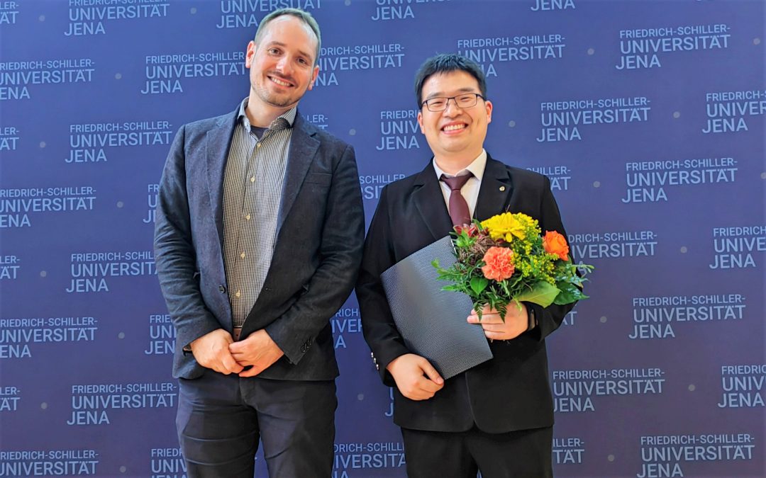 Doctoral prize awarded to Bing on “Schillertag”